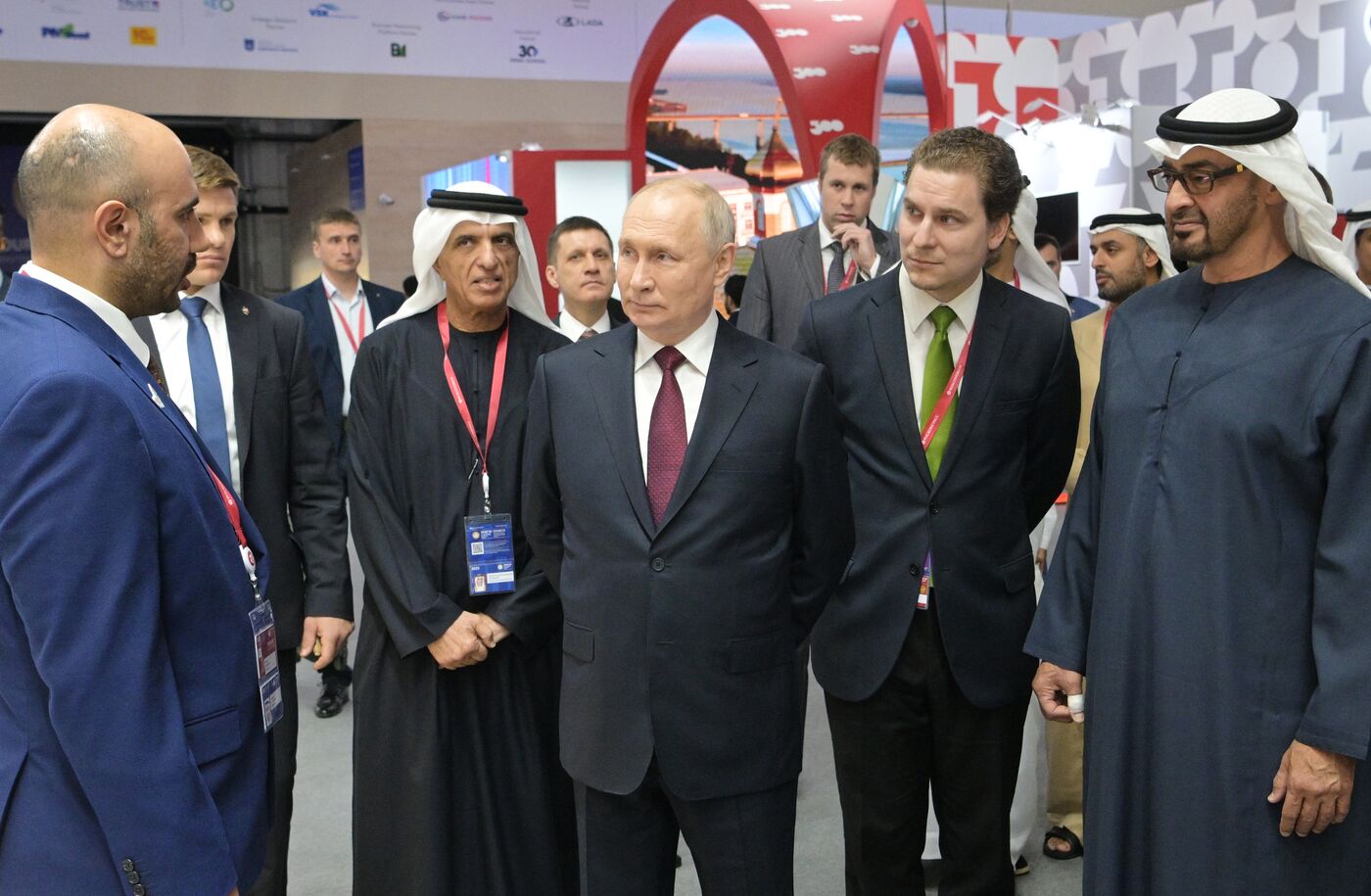 President of Russia Vladimir Putin attends SPIEF-2023