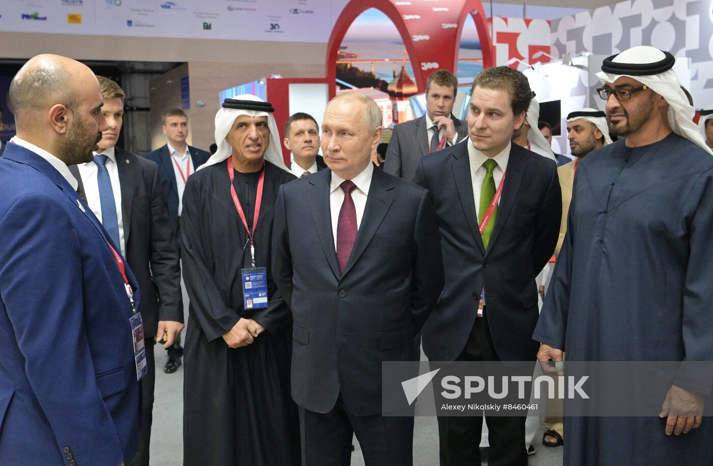 President of Russia Vladimir Putin attends SPIEF-2023