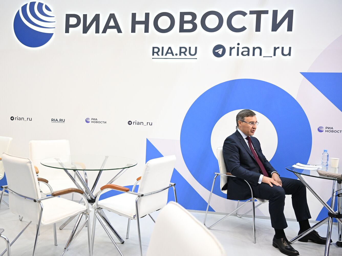 SPIEF-2023. RIA Novosti stand