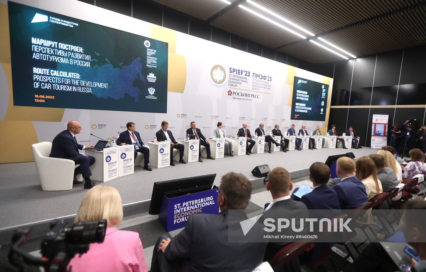 SPIEF-2023. The Route is Set: The Prospects for Developing Auto Tourism in Russia
