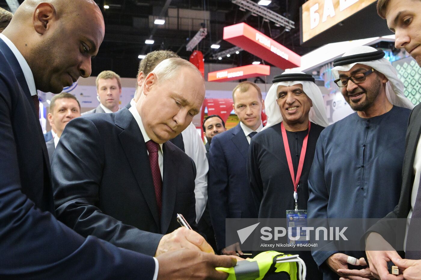 President of Russia Vladimir Putin attends SPIEF-2023