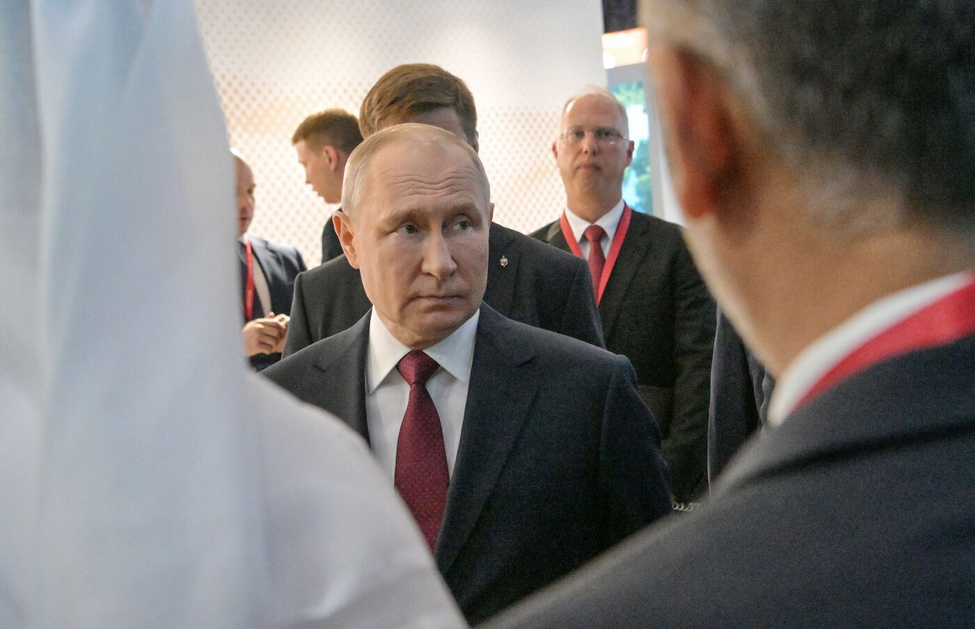 President of Russia Vladimir Putin attends SPIEF-2023