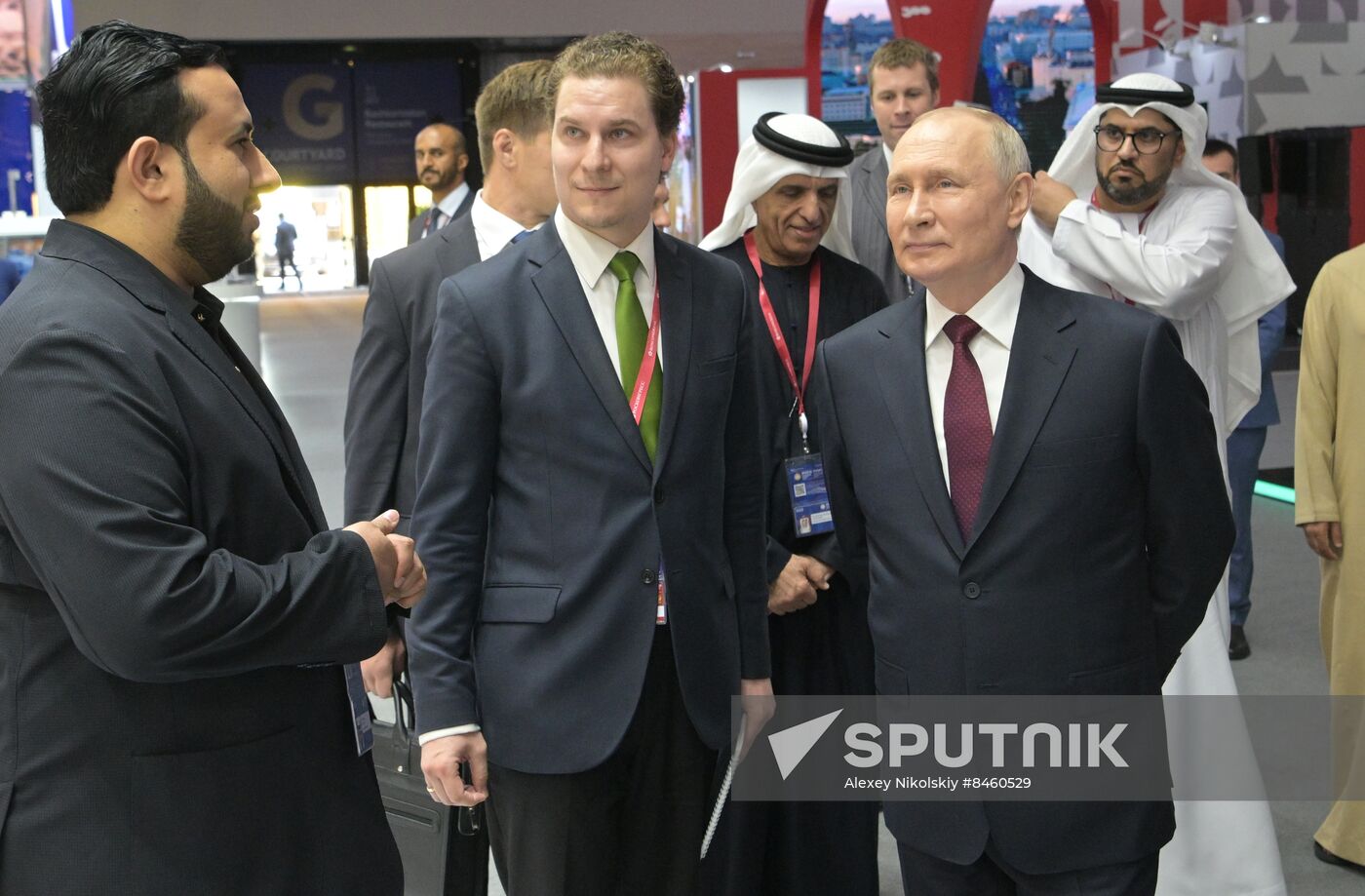 President of Russia Vladimir Putin attends SPIEF-2023