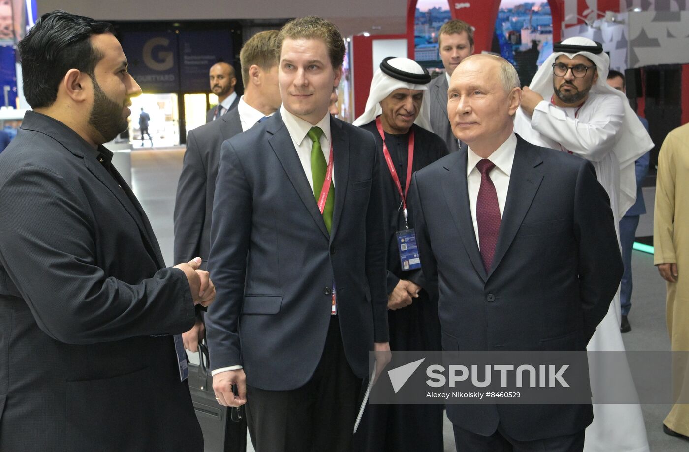 President of Russia Vladimir Putin attends SPIEF-2023