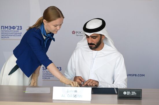 SPIEF-2023. Signing ceremonies