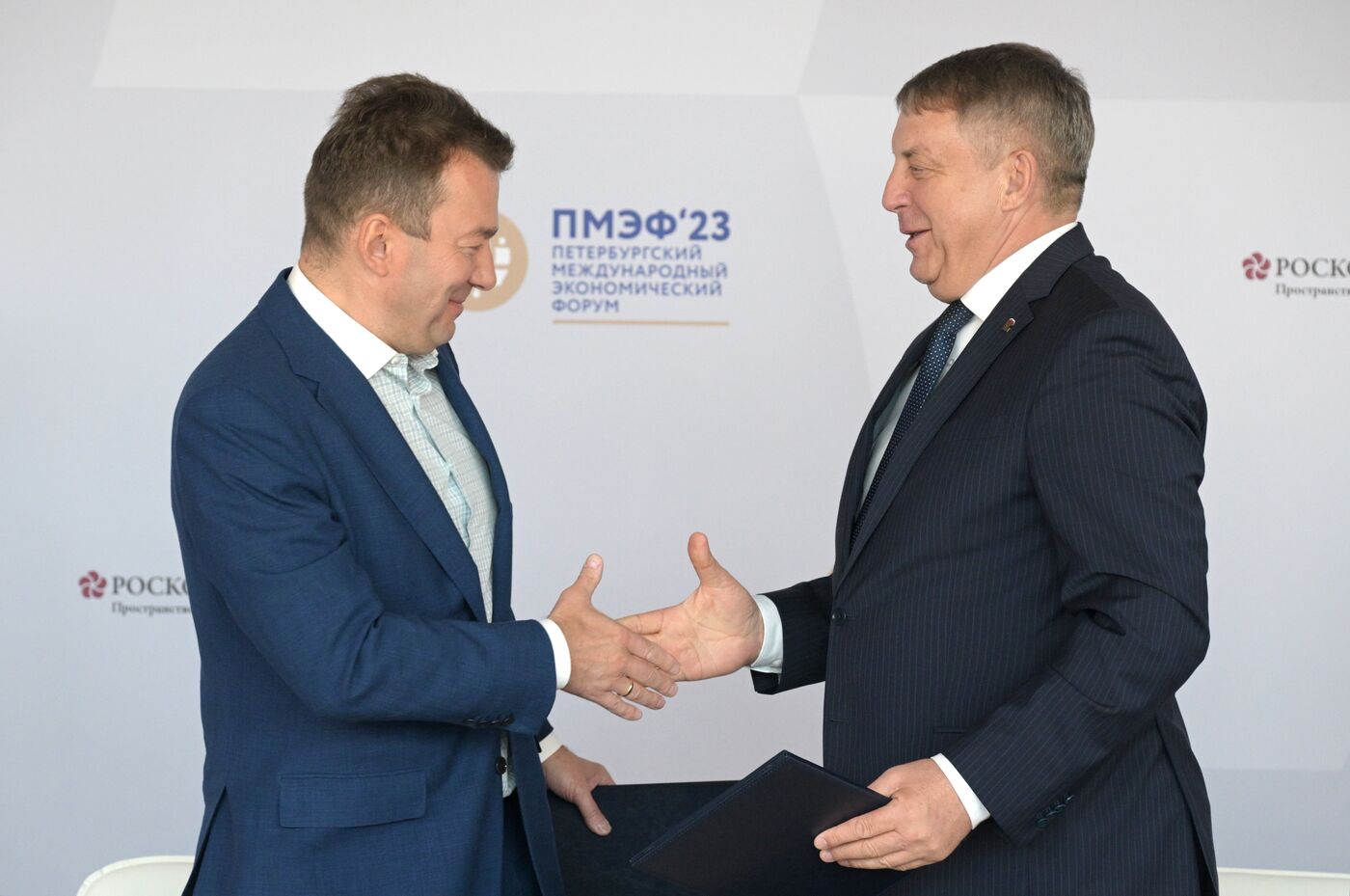 SPIEF-2023. Signing ceremonies