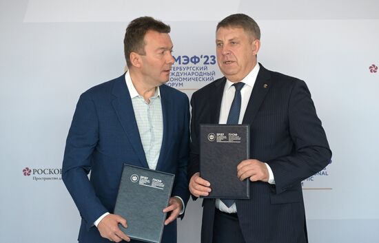 SPIEF-2023. Signing ceremonies