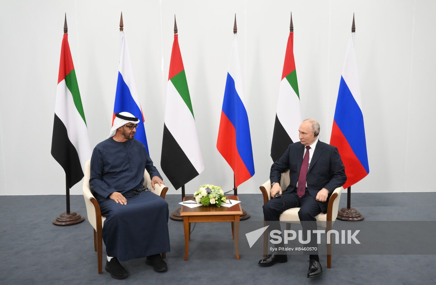 President of Russia Vladimir Putin attends SPIEF-2023