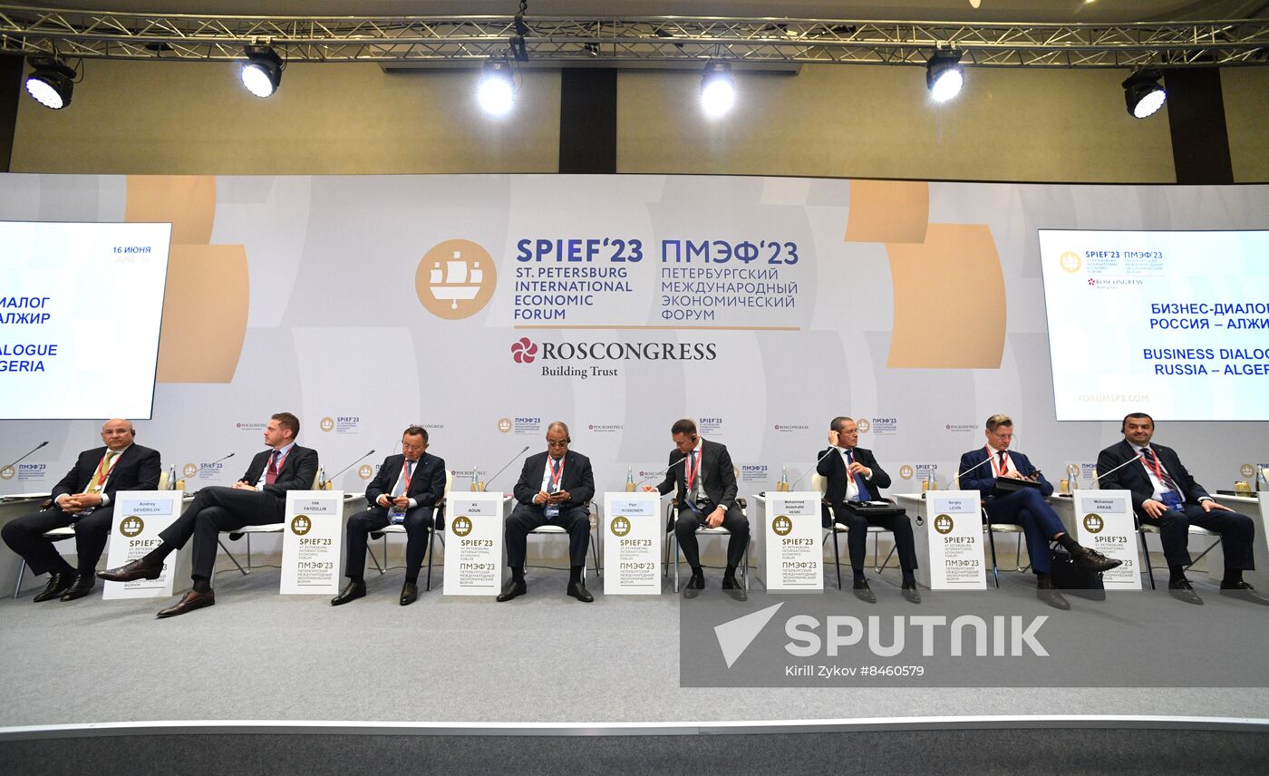 SPIEF-2023. Russia-Algeria