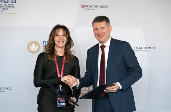 SPIEF-2023. Signing ceremonies