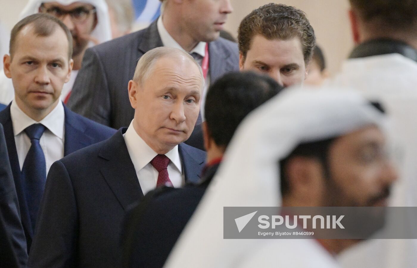 President of Russia Vladimir Putin attends SPIEF-2023