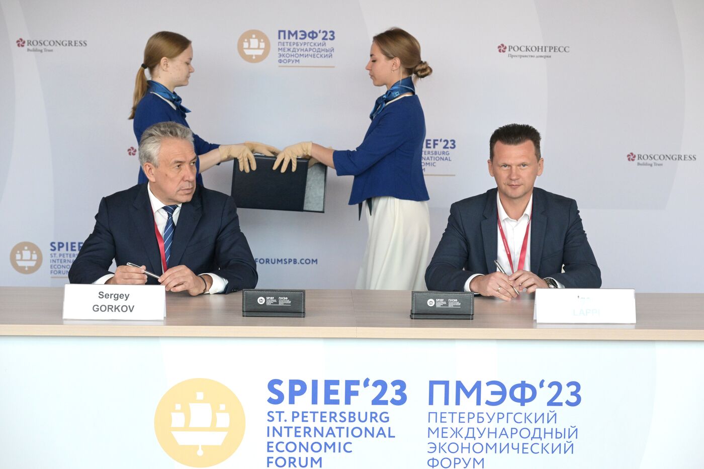 SPIEF-2023. Signing ceremonies