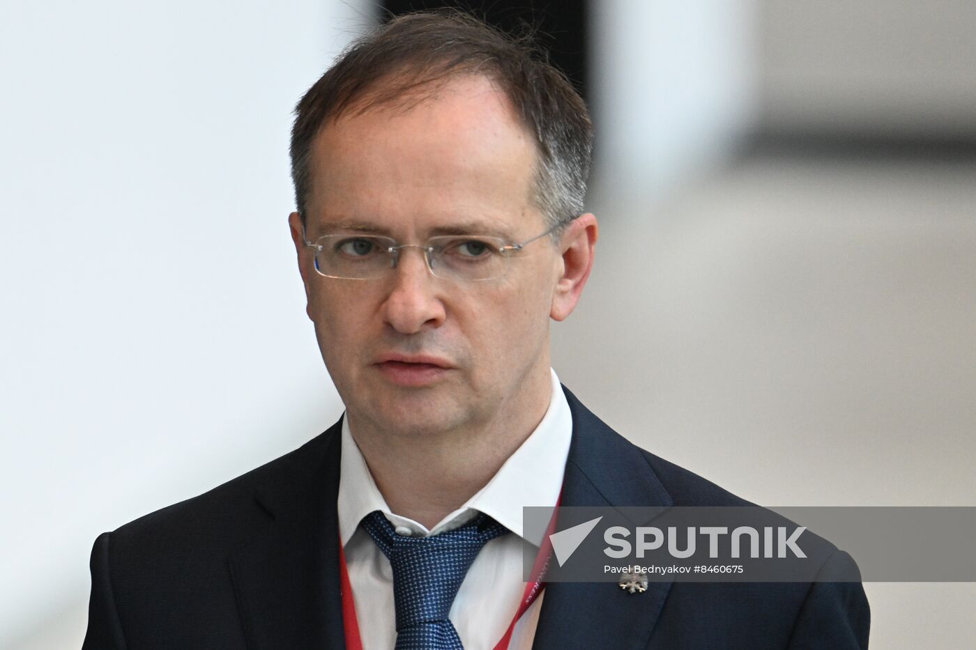 SPIEF-2023. Guests ahead of the plenary session