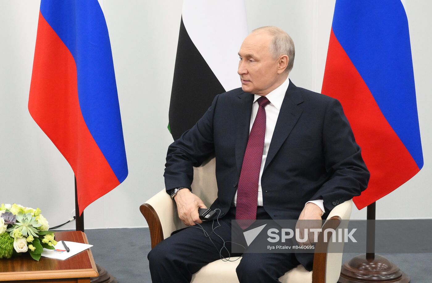 President of Russia Vladimir Putin attends SPIEF-2023