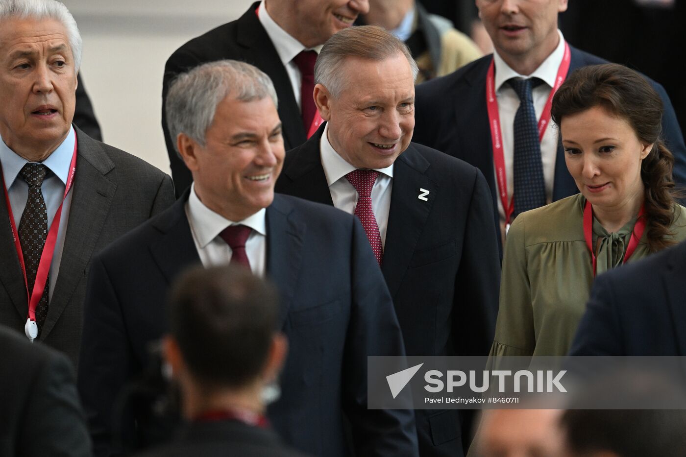 SPIEF-2023. Guests ahead of the plenary session