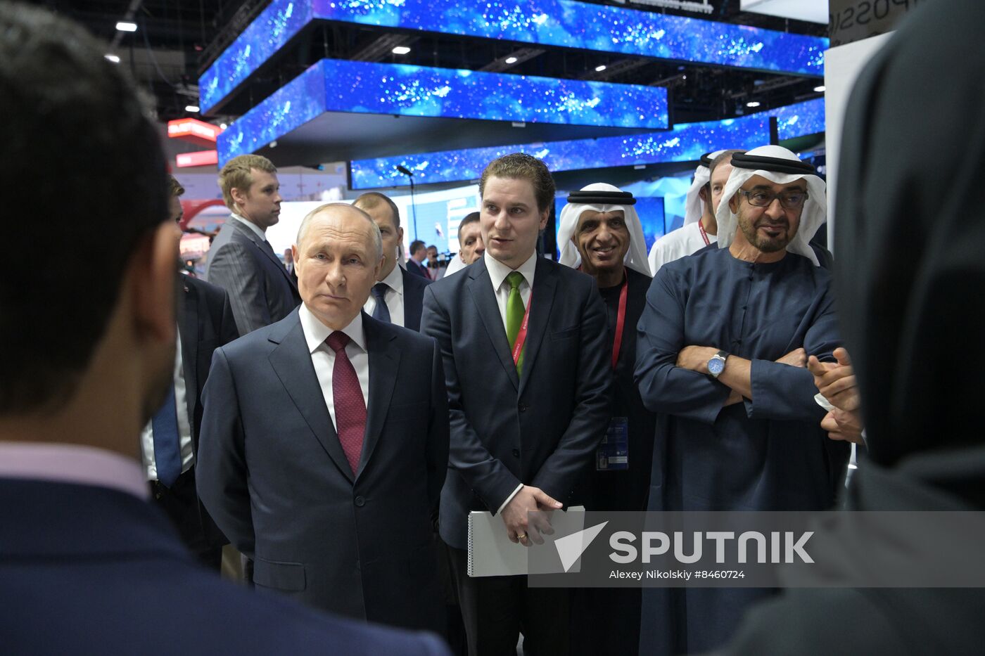 President of Russia Vladimir Putin attends SPIEF-2023