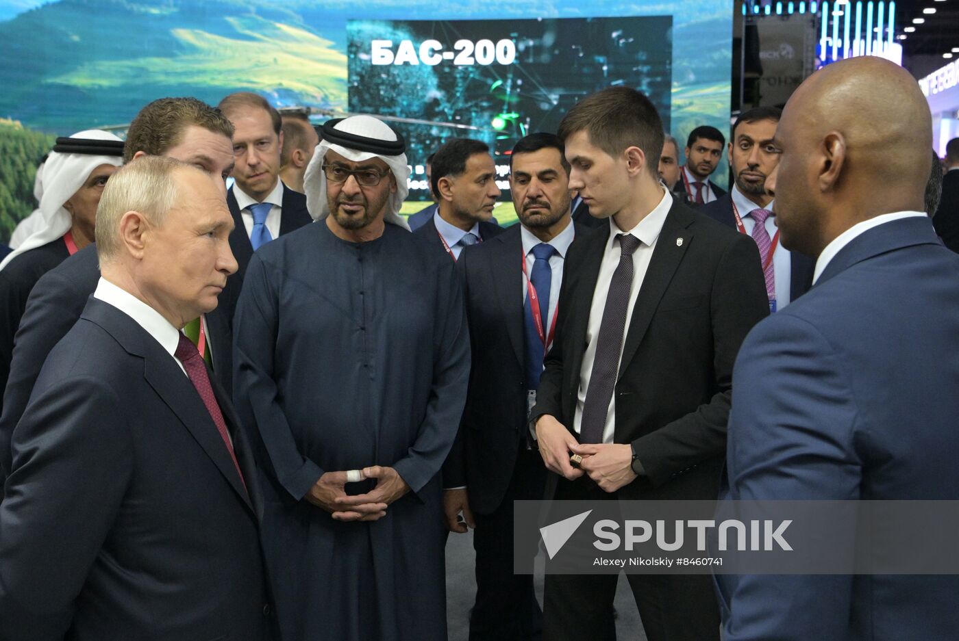 President of Russia Vladimir Putin attends SPIEF-2023