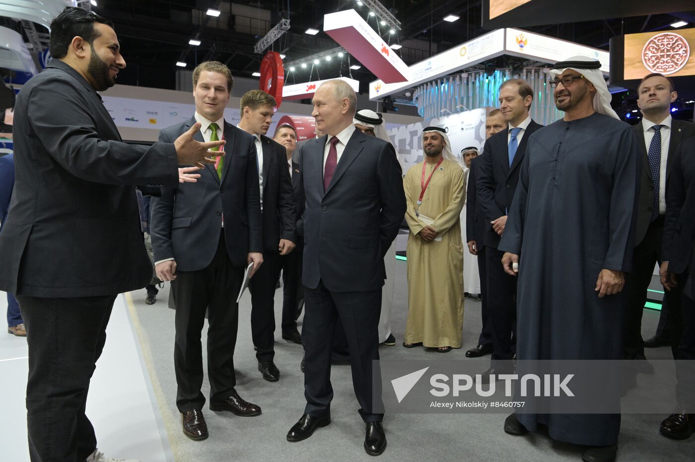 President of Russia Vladimir Putin attends SPIEF-2023