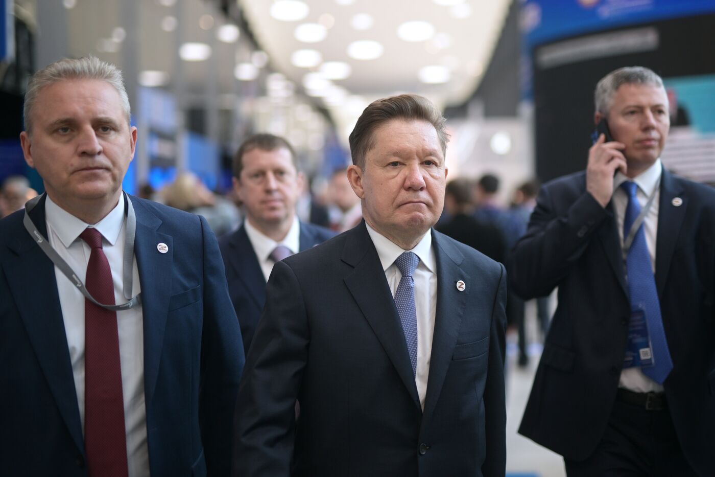 SPIEF-2023. Guests ahead of the plenary session