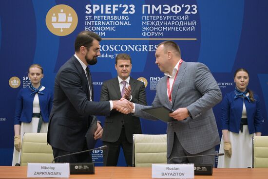 SPIEF-2023. Signing ceremonies