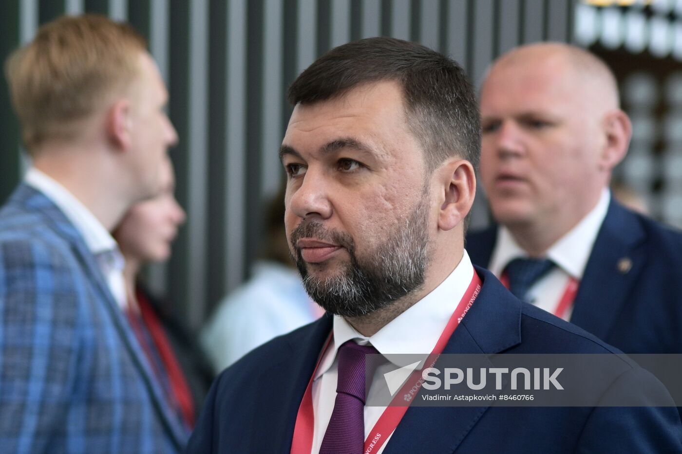 SPIEF-2023. Guests ahead of the plenary session