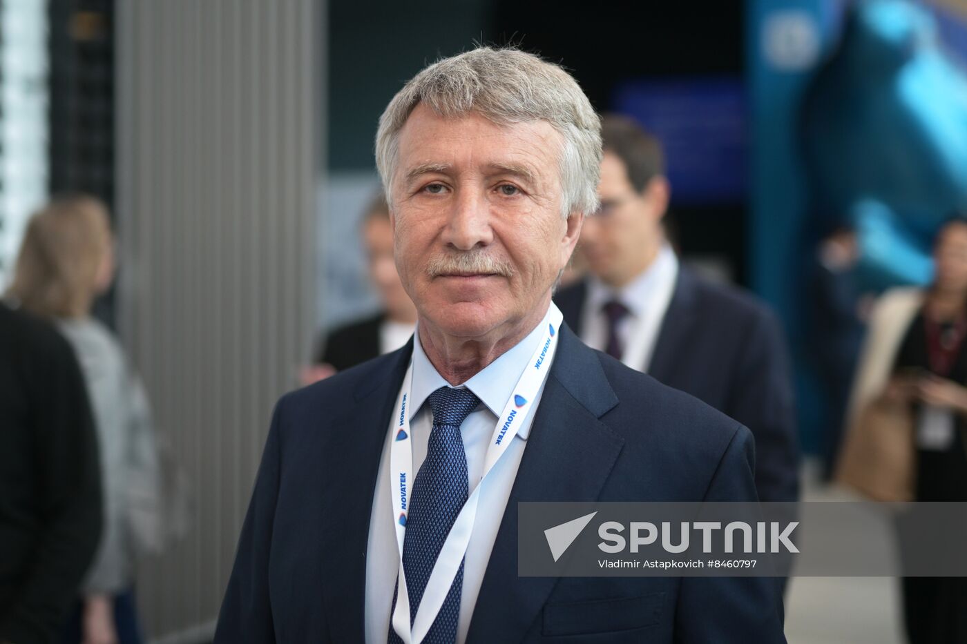 SPIEF-2023. Guests ahead of the plenary session