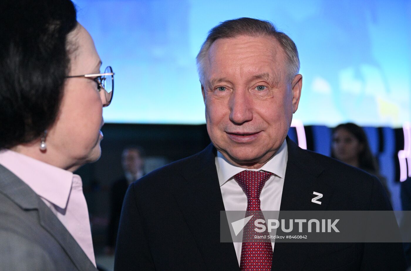 SPIEF-2023. Guests ahead of the plenary session