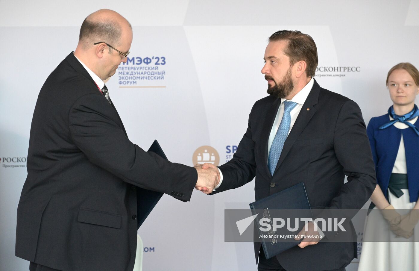 SPIEF-2023. Signing ceremonies