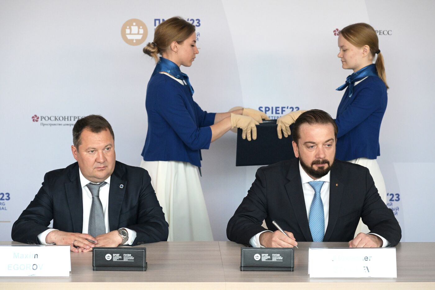 SPIEF-2023. Signing ceremonies