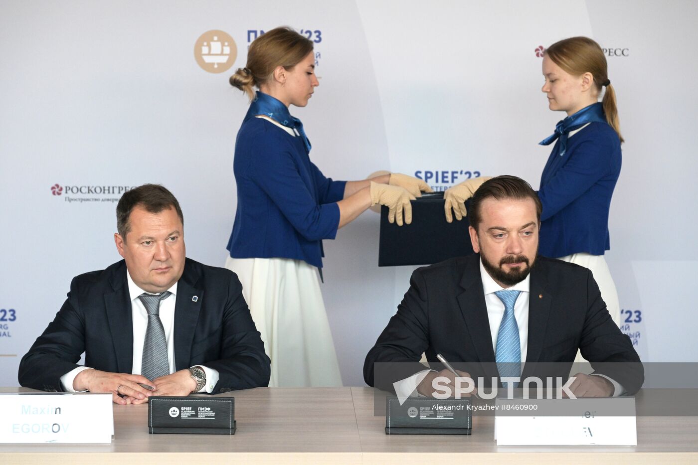 SPIEF-2023. Signing ceremonies