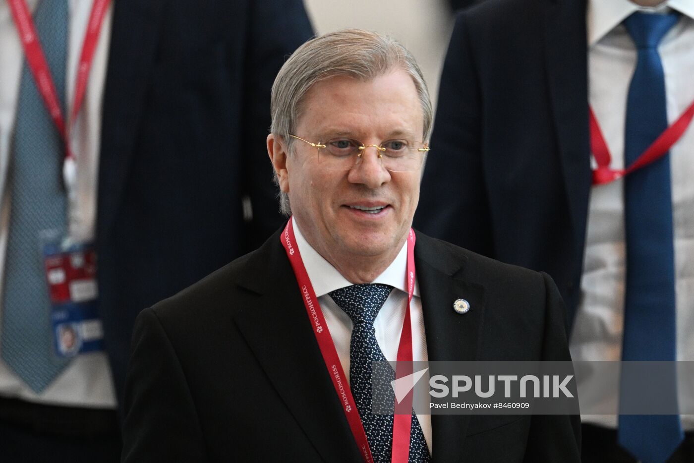 SPIEF-2023. Guests ahead of the plenary session