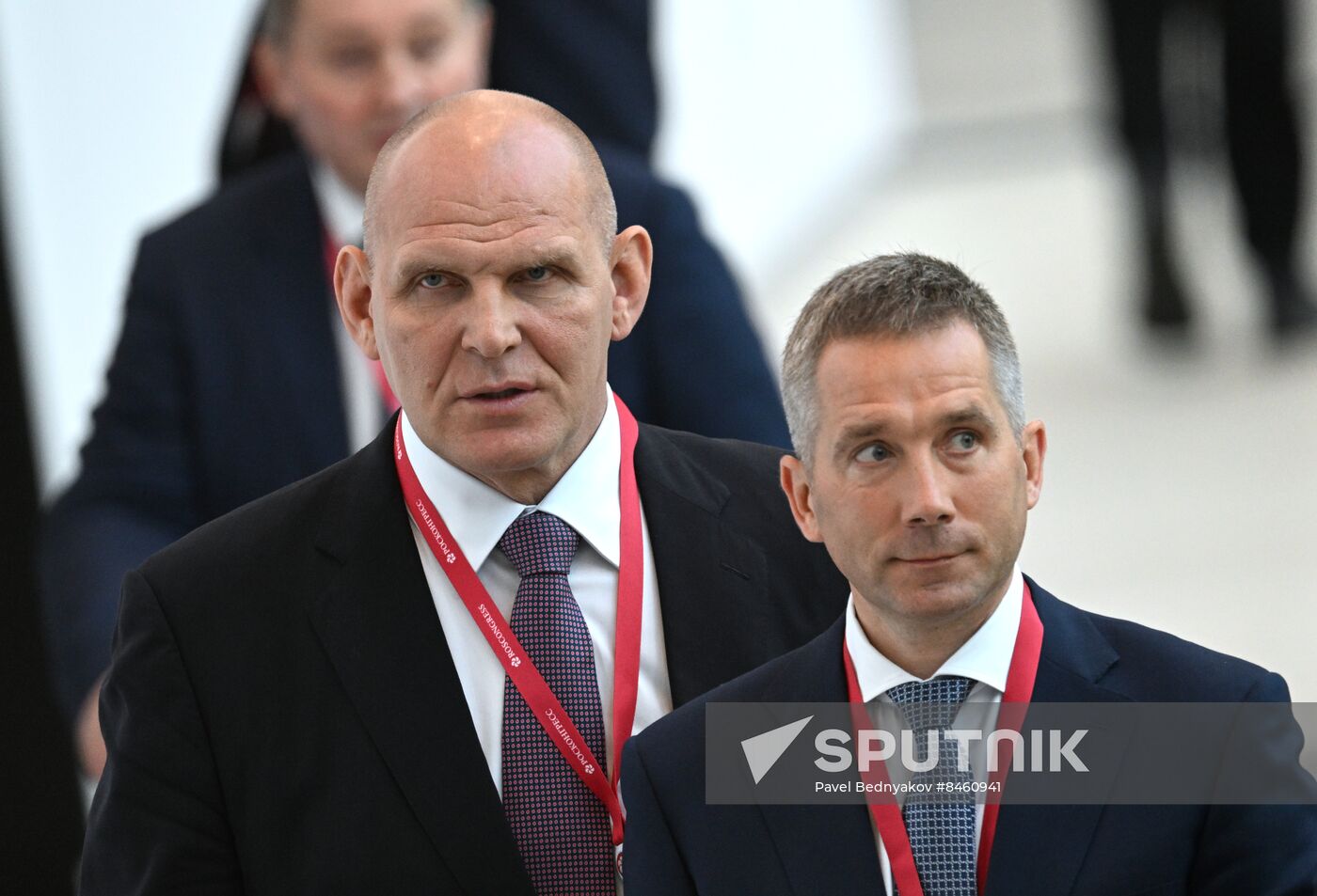 SPIEF-2023. Guests ahead of the plenary session