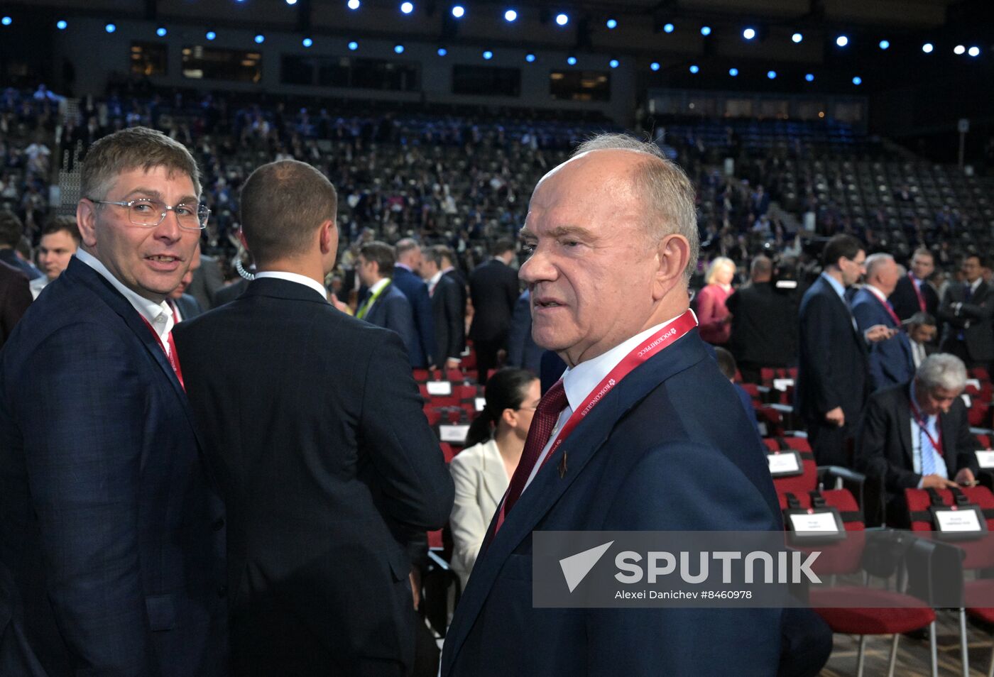 SPIEF-2023. Guests ahead of the plenary session