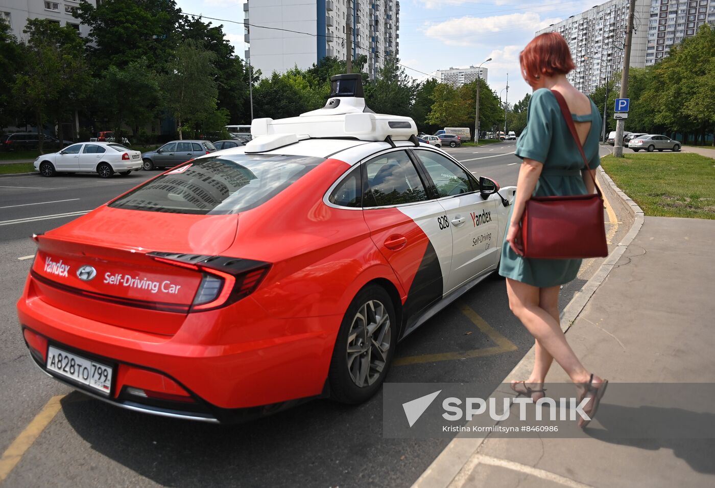 Russia Self Driving Taxi