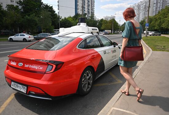 Russia Self Driving Taxi