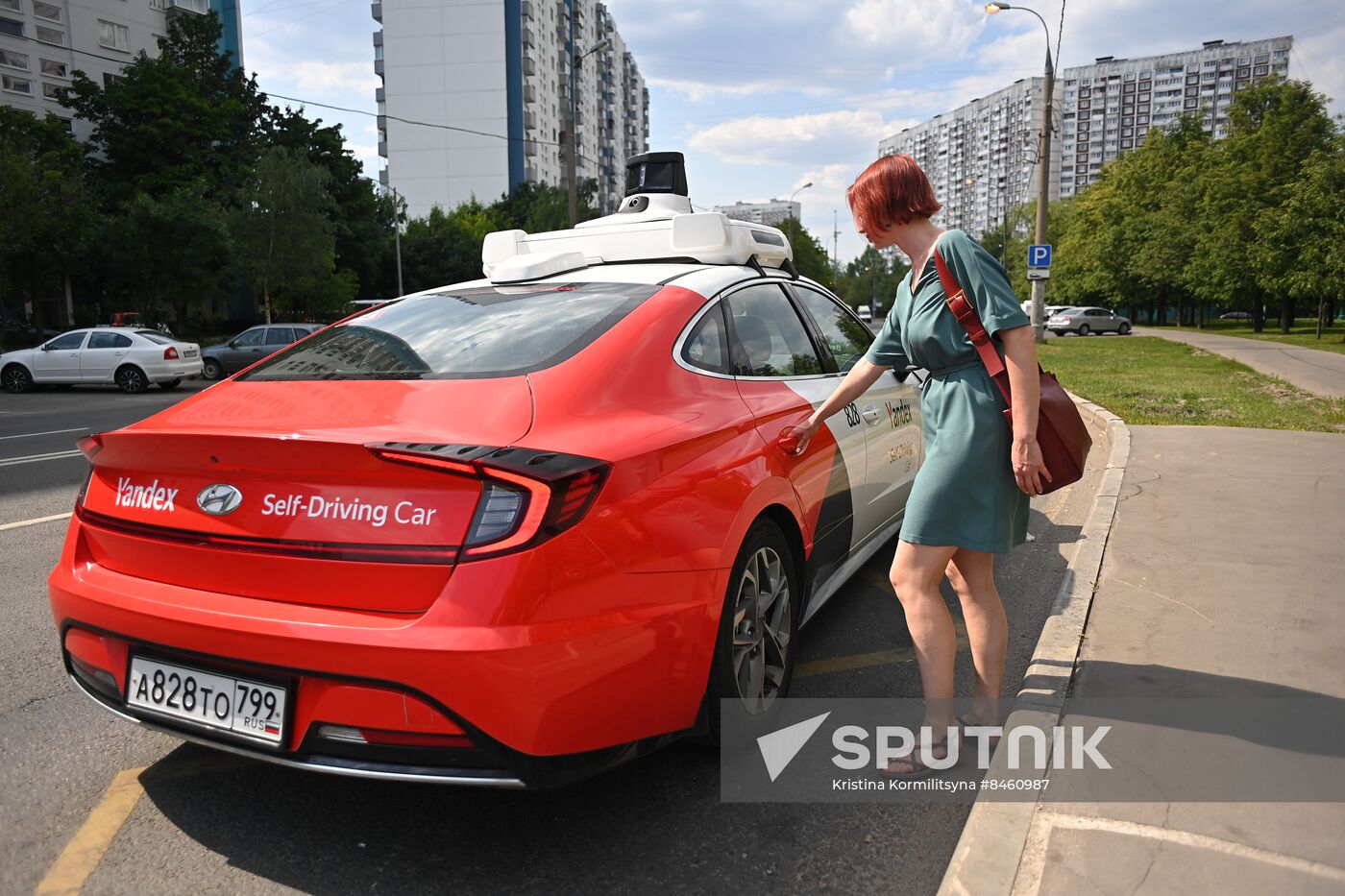Russia Self Driving Taxi