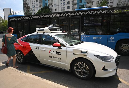 Russia Self Driving Taxi
