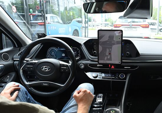 Russia Self Driving Taxi