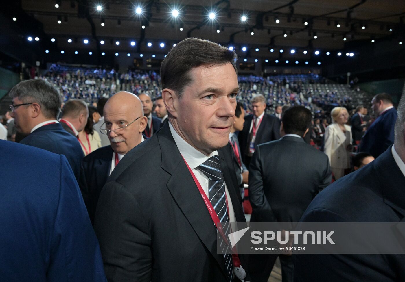 SPIEF-2023. Guests ahead of the plenary session