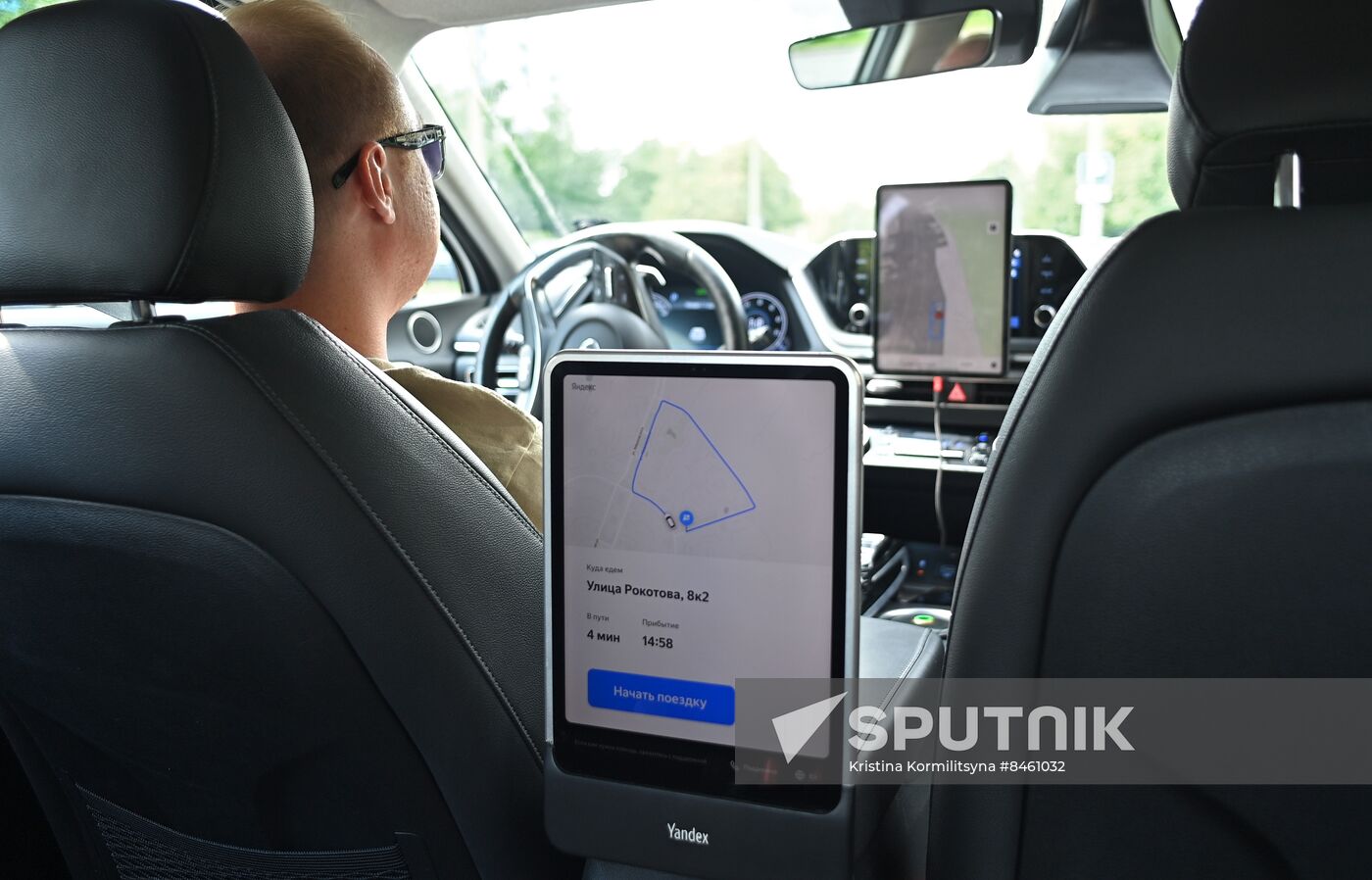 Russia Self Driving Taxi