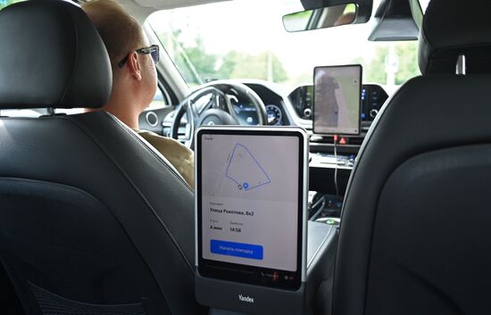 Russia Self Driving Taxi