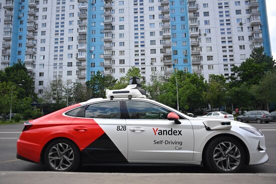 Russia Self Driving Taxi