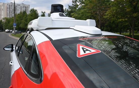Russia Self Driving Taxi