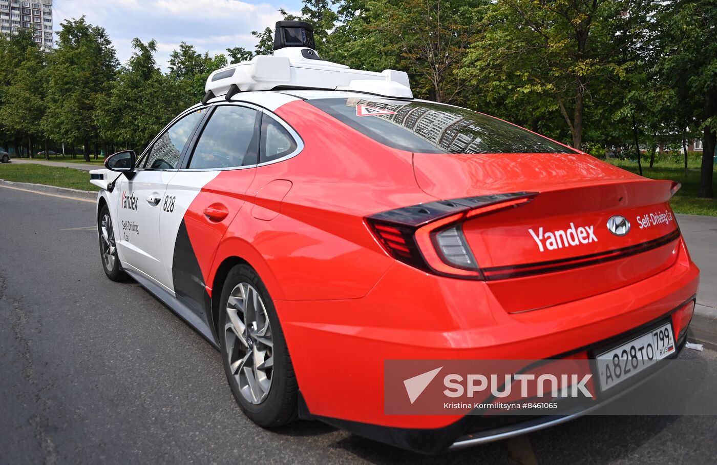 Russia Self Driving Taxi