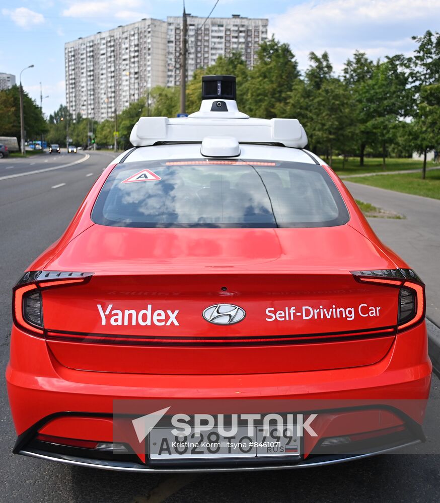 Russia Self Driving Taxi