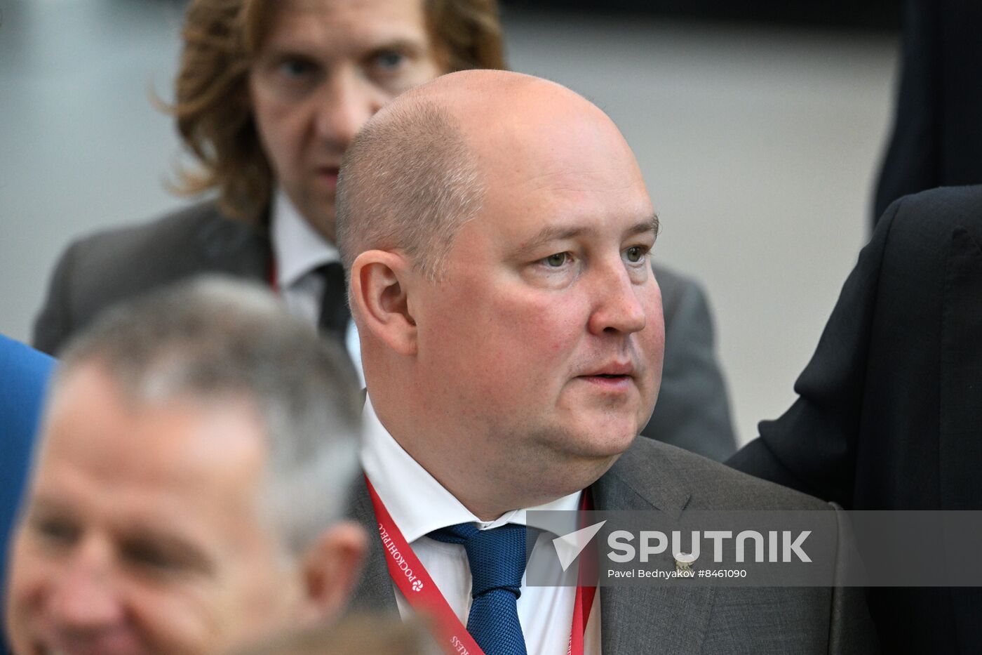 SPIEF-2023. Guests ahead of the plenary session