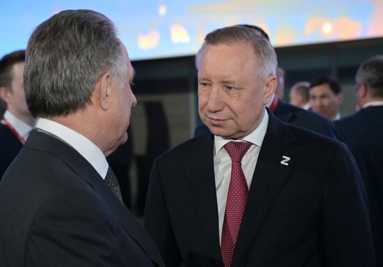 SPIEF-2023. Guests ahead of the plenary session