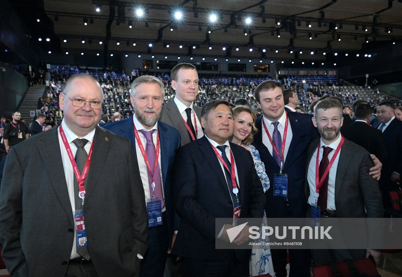 SPIEF-2023. Guests ahead of the plenary session