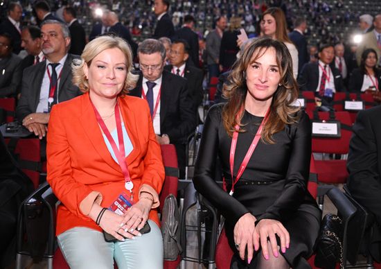 SPIEF-2023. Guests ahead of the plenary session