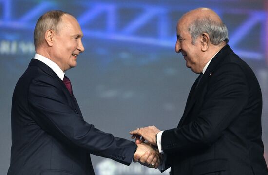 SPIEF-2023. President Vladimir Putin at the plenary session